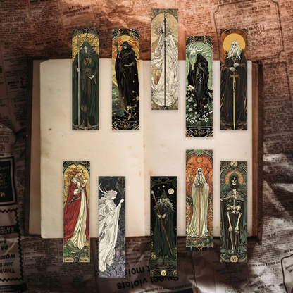 Gothic\Dark Wizard-themed Bookmarks