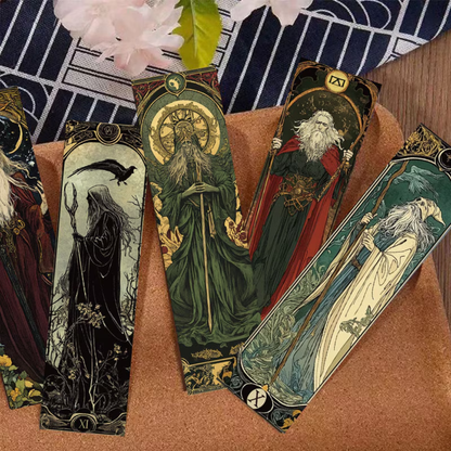 Gothic\Dark Wizard-themed Bookmarks