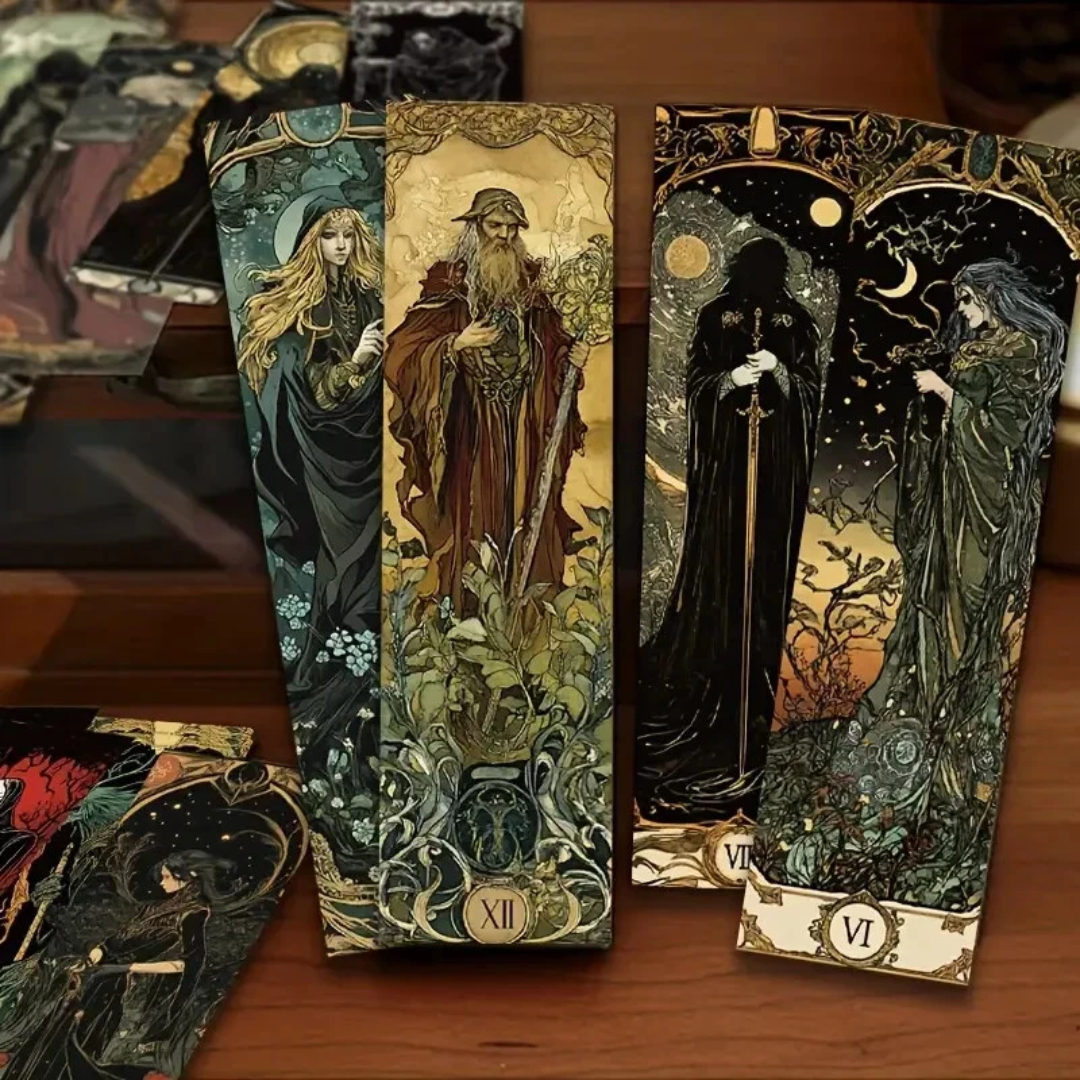 Gothic\Dark Wizard-themed Bookmarks