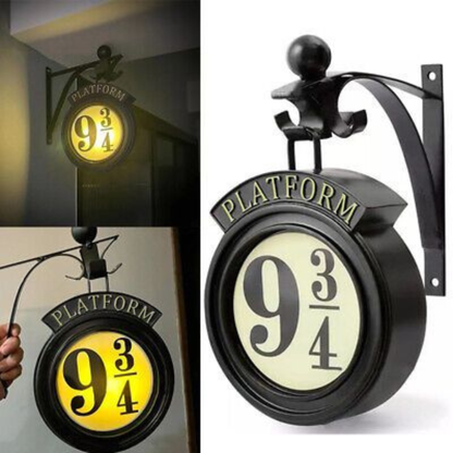 Harry Potter Platform 9 3/4 Night Light Lamp