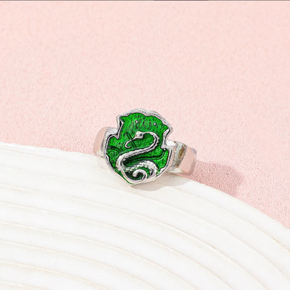 Slytherin House Crest Ring