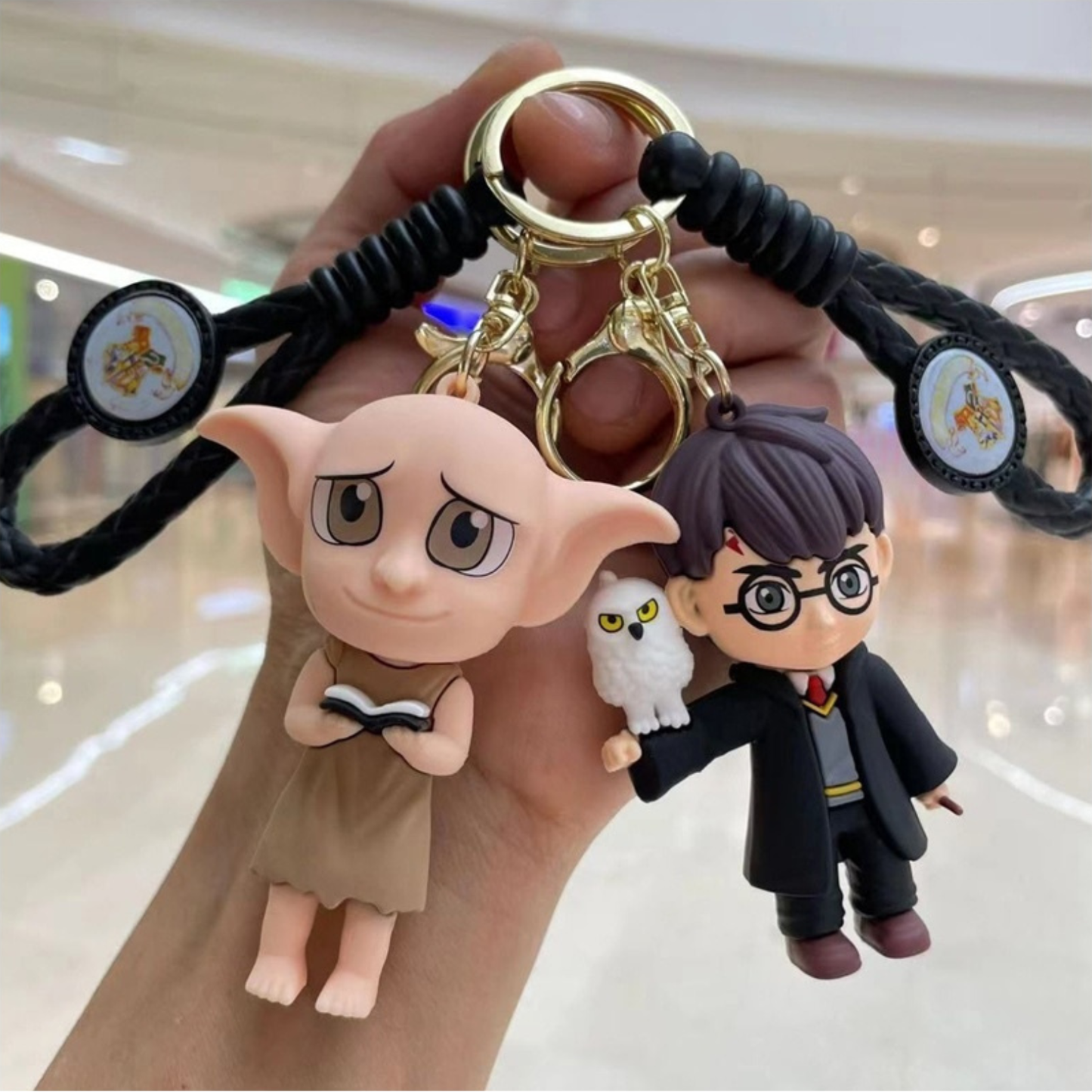 Harry Potter Inspired PVC Character Keychain | Cute Wizard Collectible Bag Charm