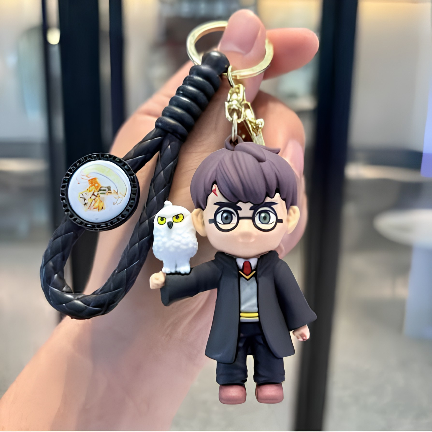 Harry Potter Inspired PVC Character Keychain | Cute Wizard Collectible Bag Charm