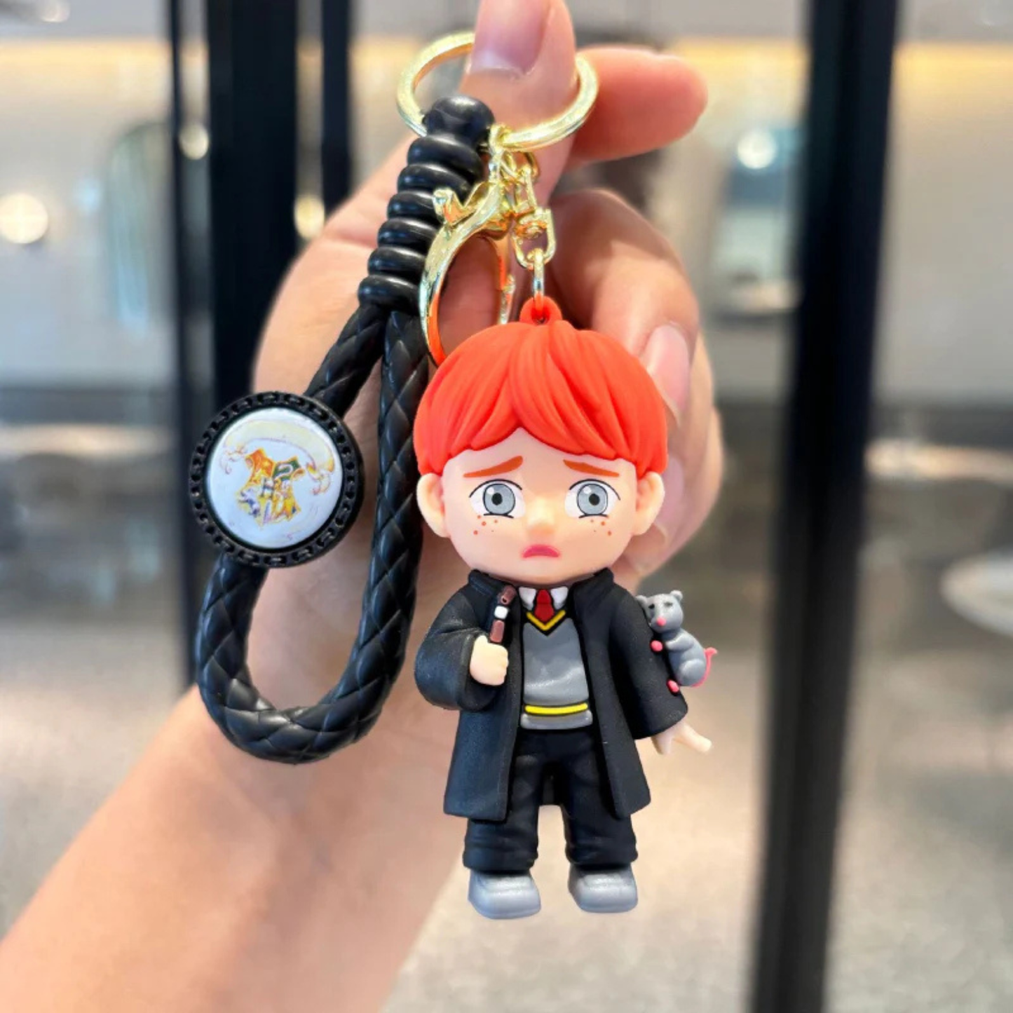 Harry Potter Inspired PVC Character Keychain | Cute Wizard Collectible Bag Charm