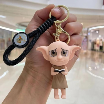 Harry Potter Inspired PVC Character Keychain | Cute Wizard Collectible Bag Charm