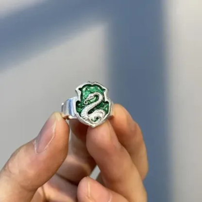 Slytherin House Crest Ring