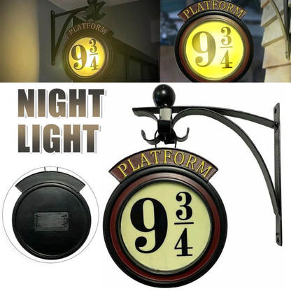 Harry Potter Platform 9 3/4 Night Light Lamp