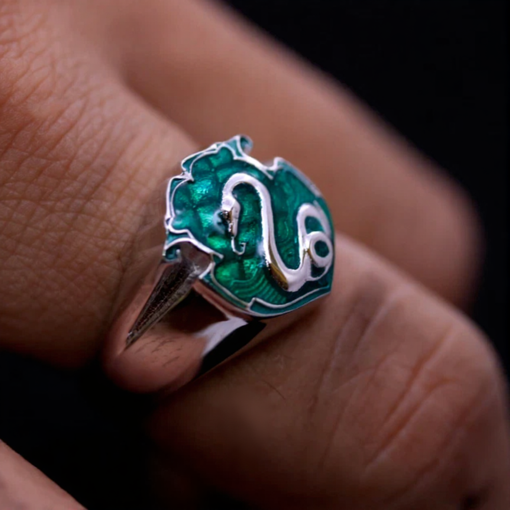 Slytherin House Crest Ring