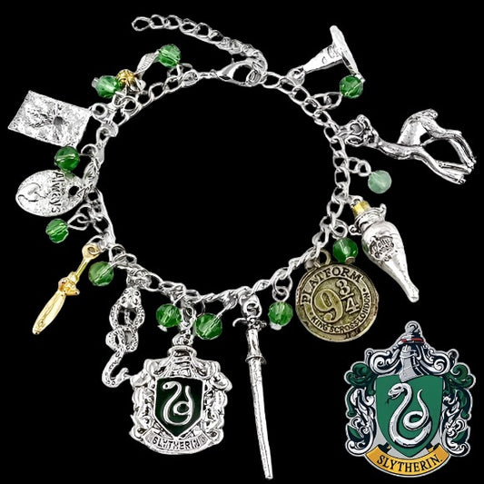 Slytherin Charm Bracelet