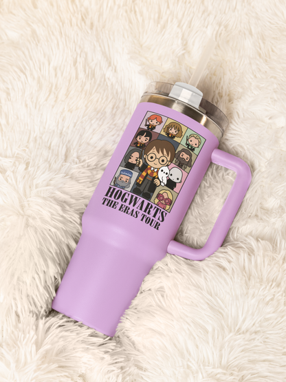 Hogwarts Eras Peach Tumbler