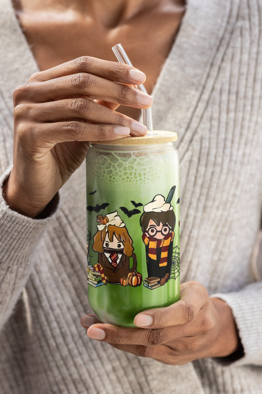 Hocus Pocus Coffee Glass Tumbler