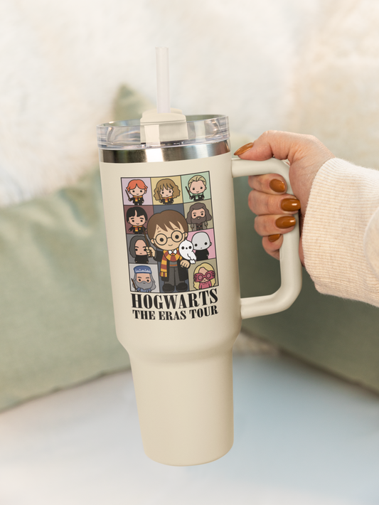 Hogwarts Eras Peach Tumbler