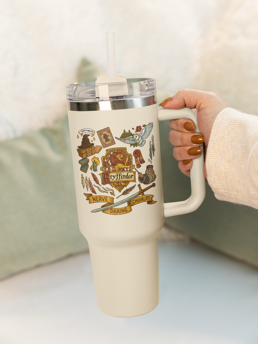 Gryffindor Charm Tumbler