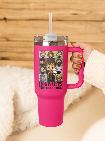 Hogwarts Eras Peach Tumbler